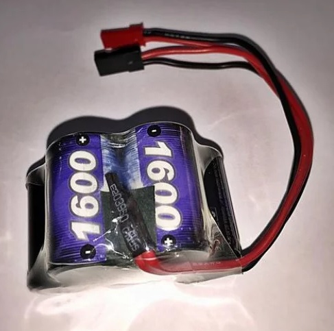 XPOWER 6.0V 1600mAh  NiMh Hump Pack Battery